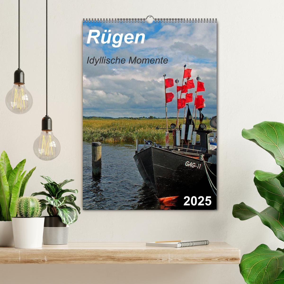 Bild: 9783457058930 | Rügen-Idyllische Momente (Wandkalender 2025 DIN A2 hoch), CALVENDO...