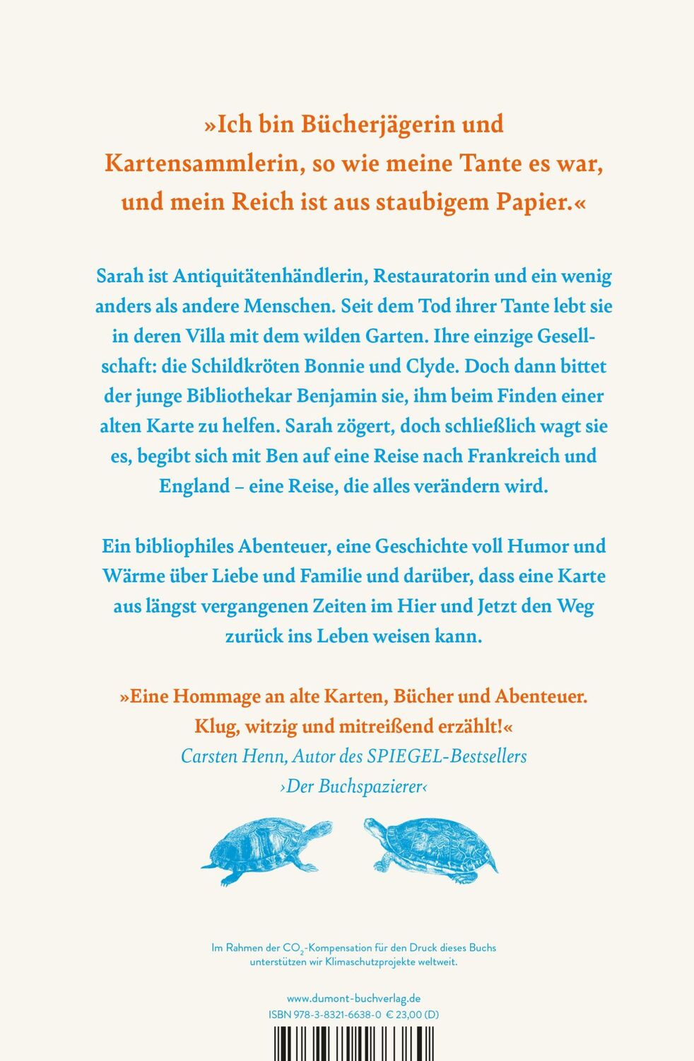 Rückseite: 9783832166380 | Die Bücherjägerin | Roman | Elisabeth Beer | Buch | 432 S. | Deutsch