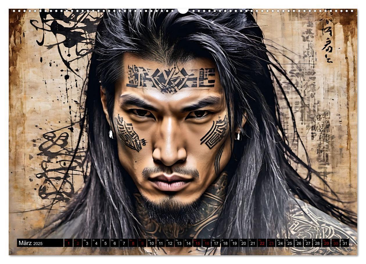 Bild: 9783457169100 | Samurai - Asian Spirit (hochwertiger Premium Wandkalender 2025 DIN...