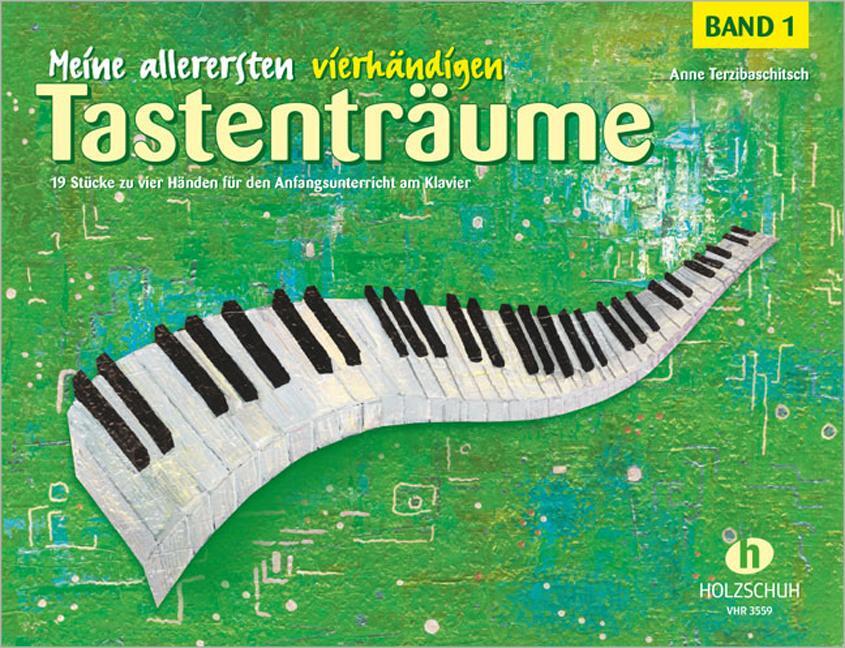 Cover: 9783864340093 | Meine allerersten vierhändigen Tastenträume 1 | Anne Terzibaschitsch