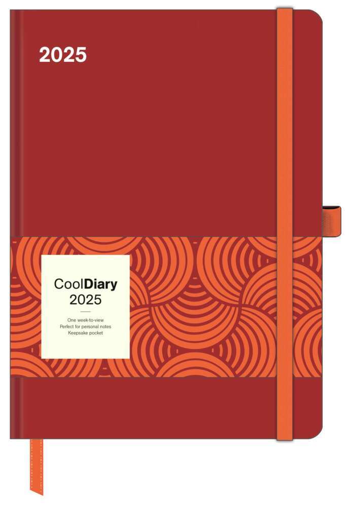 Cover: 4002725994899 | N NEUMANNVERLAGE - Rust 2025 Cool Diary, 16x22cm, Wochenkalender...