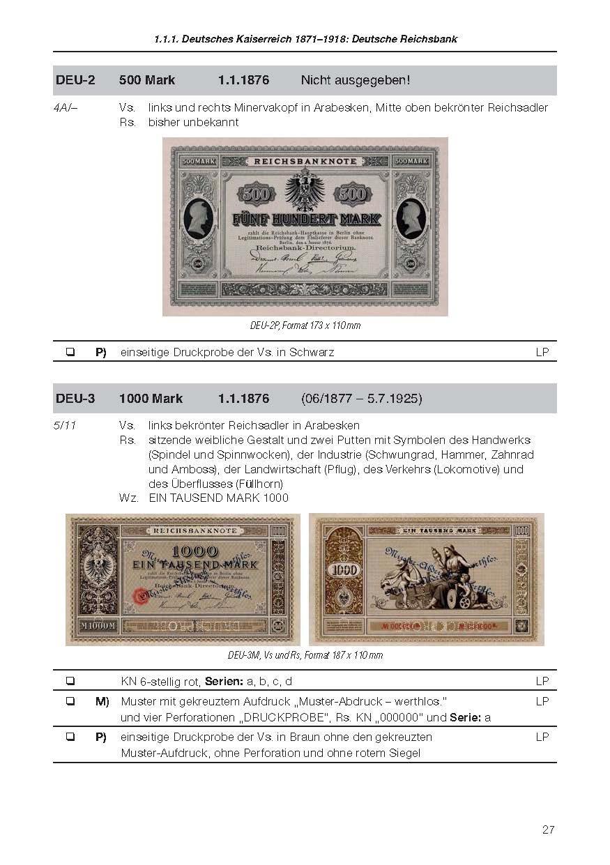 Bild: 9783866462243 | Die deutschen Banknoten ab 1871 | Hans-Ludwig Grabowski | Buch | 2023