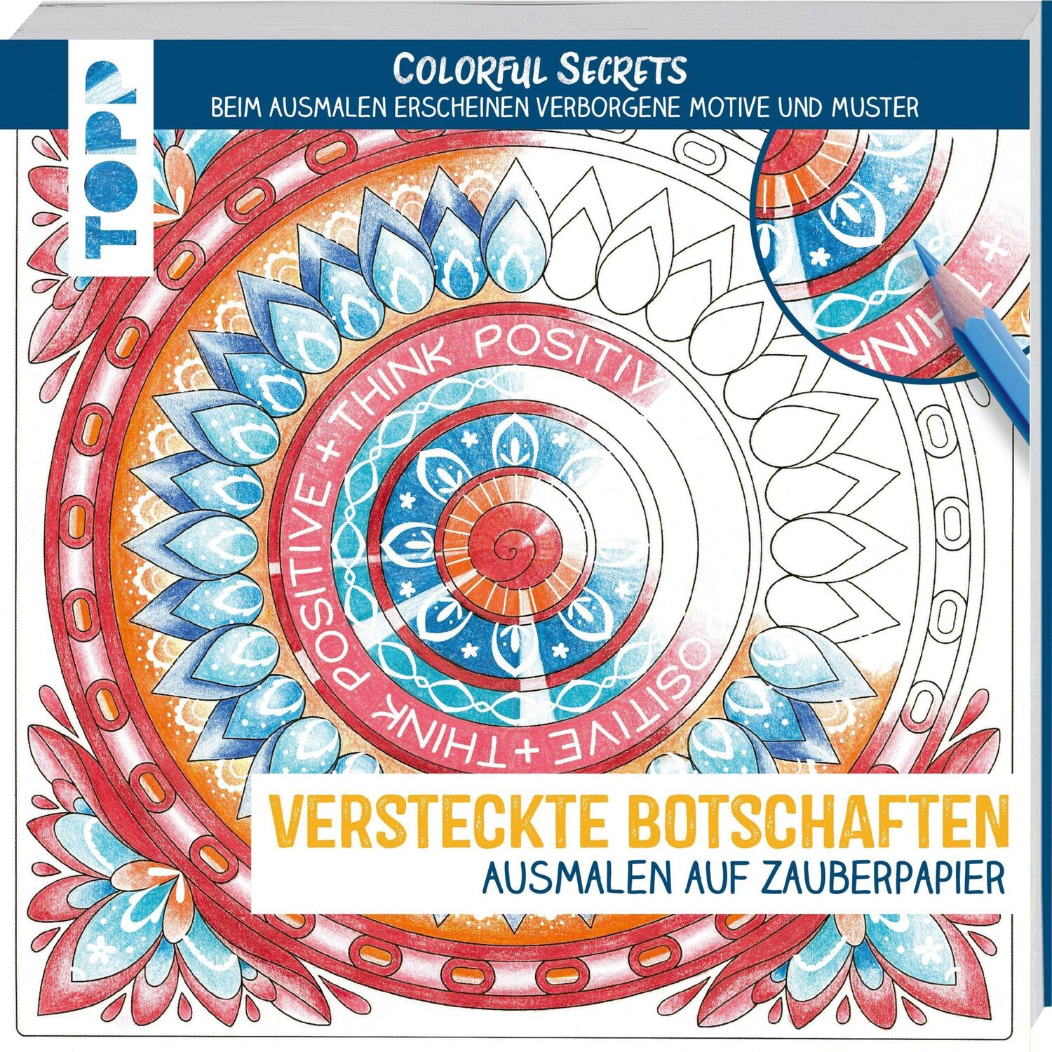 Cover: 9783772447181 | Colorful Secrets - Versteckte Botschaften (Ausmalen auf Zauberpapier)