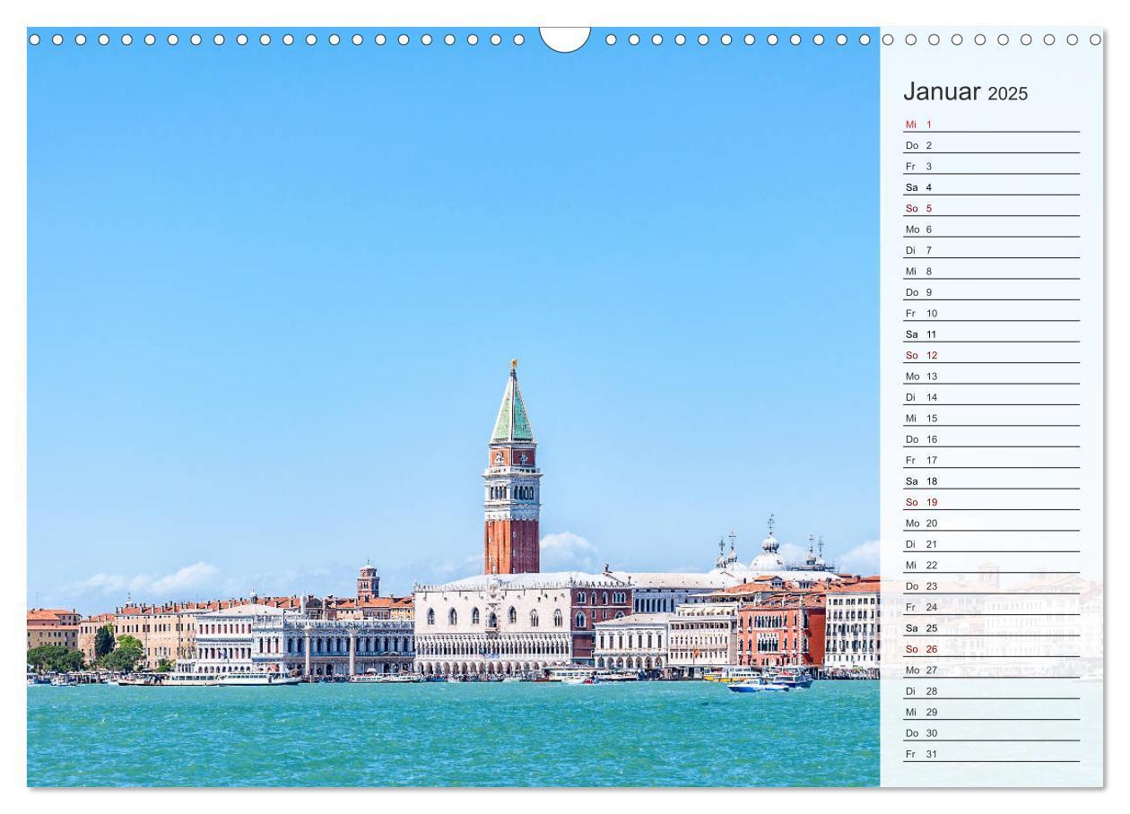 Bild: 9783435315680 | Venedig - Stille Momente (Wandkalender 2025 DIN A3 quer), CALVENDO...