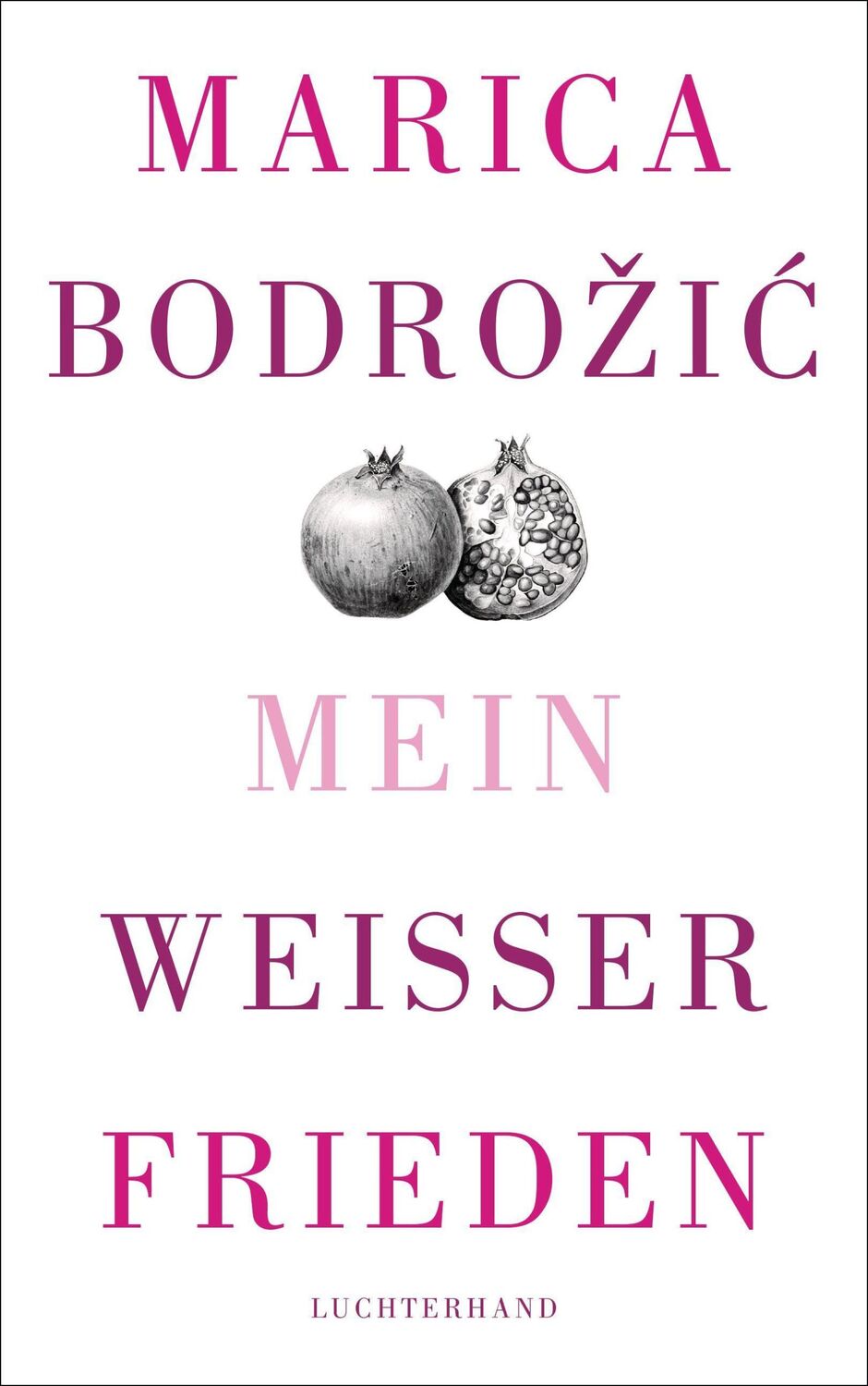 Cover: 9783630873947 | Mein weißer Frieden | Marica Bodrozic | Buch | 336 S. | Deutsch | 2014