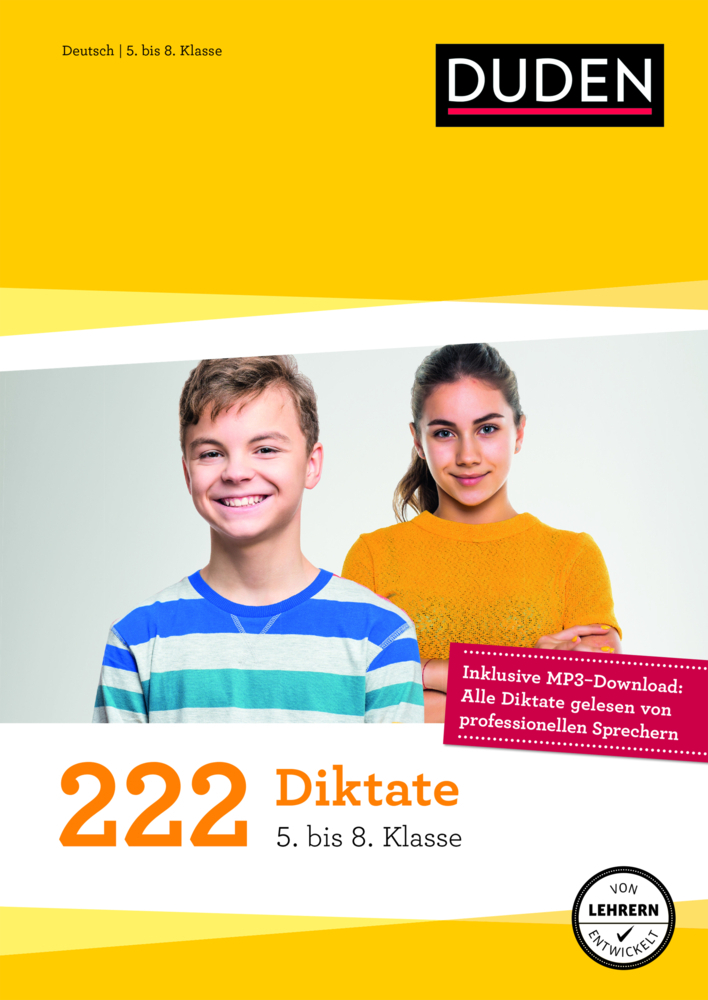 Cover: 9783411723164 | 222 Diktate - 5. bis 8. Klasse | Regeln und Texte zum Üben | Rovere