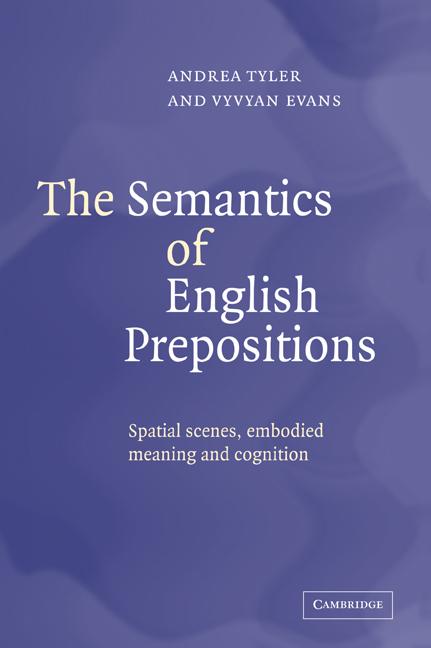 Cover: 9780521044639 | The Semantics of English Prepositions | Andrea Tyler (u. a.) | Buch