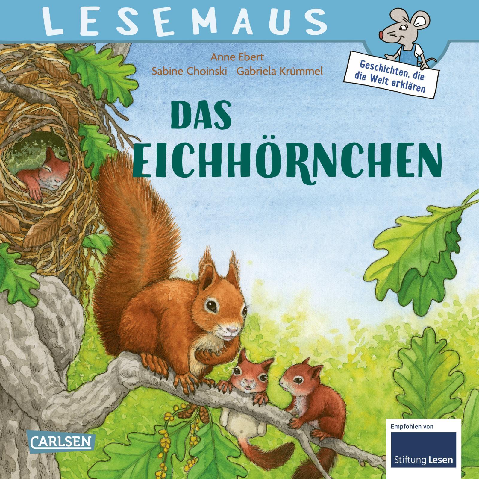 Cover: 9783551080172 | LESEMAUS 8: Das Eichhörnchen | Gabriela Krümmel (u. a.) | Taschenbuch