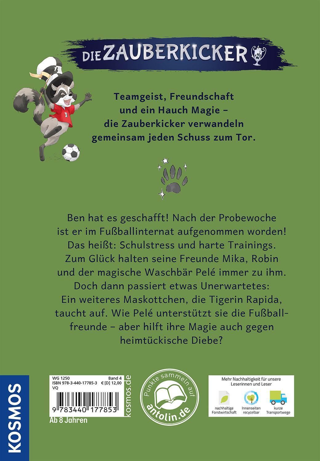 Bild: 9783440177853 | Die Zauberkicker, 4, Foulspiel | Fabian Lenk | Buch | 128 S. | Deutsch