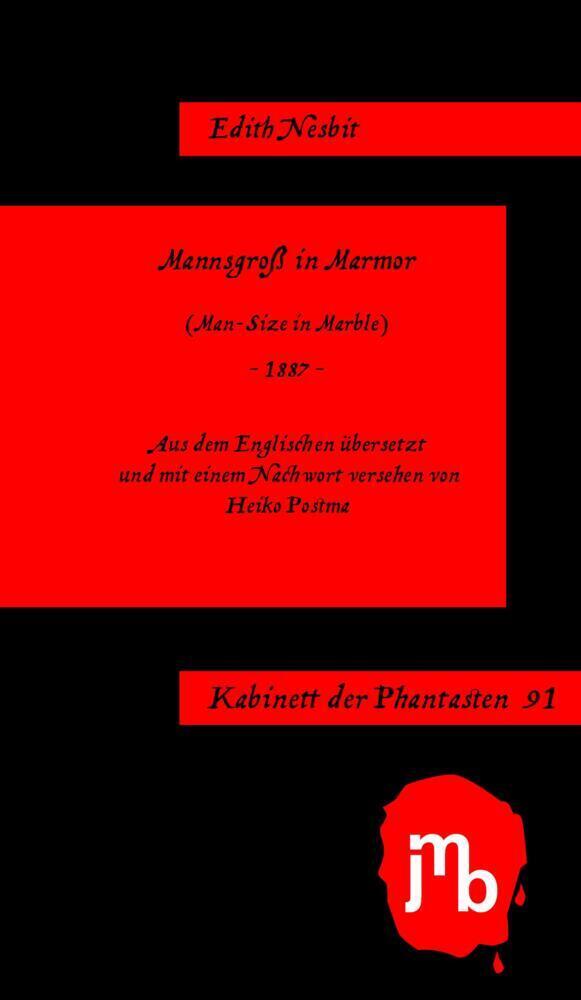 Cover: 9783959450263 | Mannsgroß in Marmor | Edith Nesbit | Taschenbuch | Deutsch | 2021