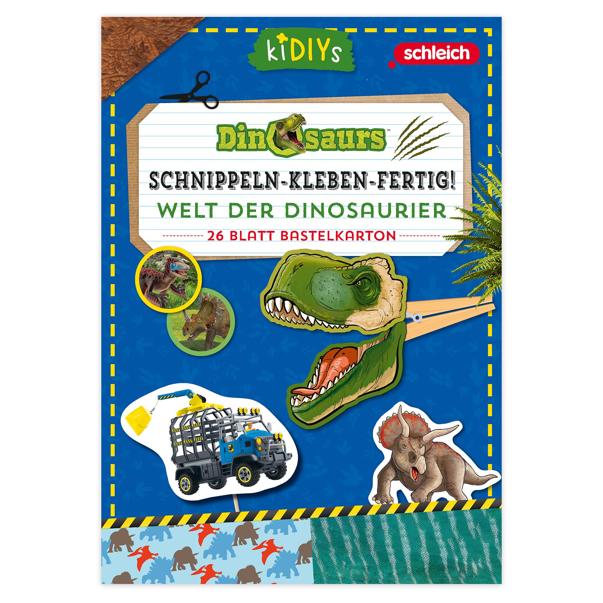 Cover: 4260188019539 | Schnippeln-Kleben-Fertig - Schleich Dinos | Taschenbuch | 52 S. | 2025