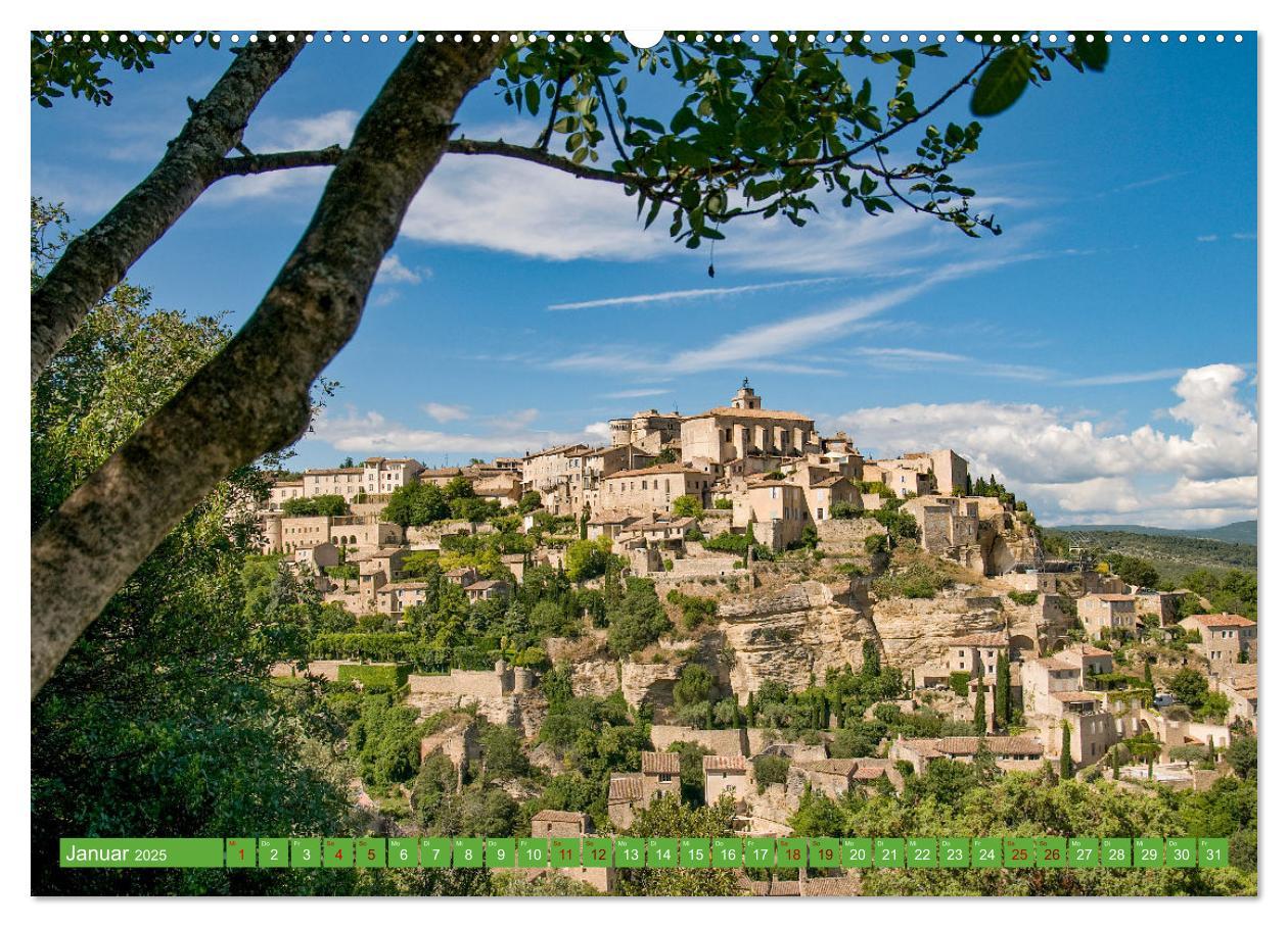 Bild: 9783383893407 | Dörfer in der Provence (Wandkalender 2025 DIN A2 quer), CALVENDO...