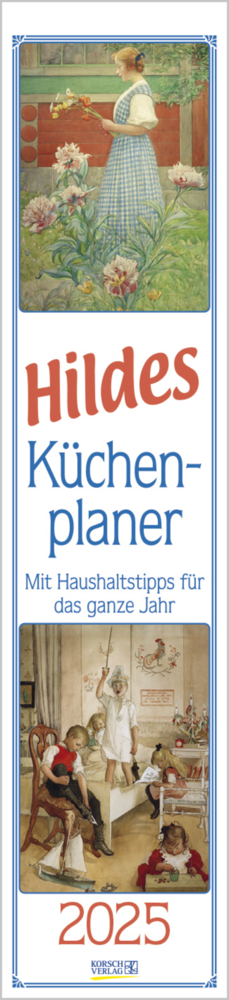 Cover: 9783731877318 | Hildes Küchenplaner 2025 | Langplaner | Korsch Verlag | Kalender