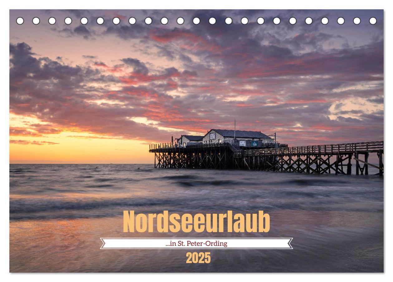 Cover: 9783383869358 | Nordseeurlaub in St. Peter-Ording (Tischkalender 2025 DIN A5 quer),...