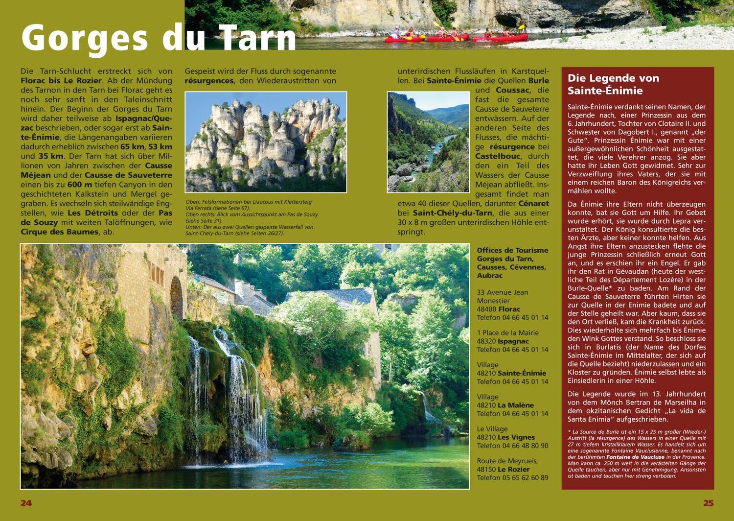 Bild: 9783000535345 | Gorges du Tarn, Cevennen | Uli Frings | Taschenbuch | 112 S. | Deutsch