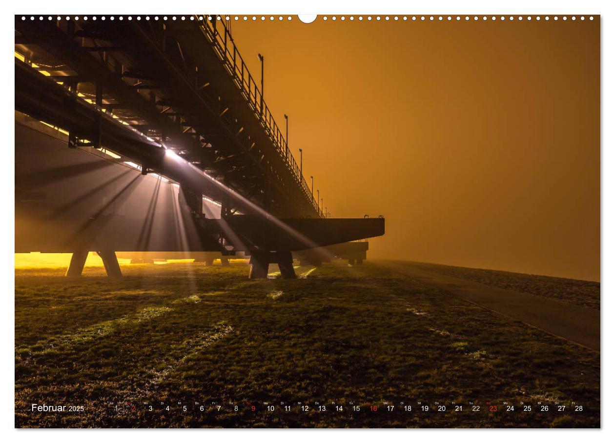 Bild: 9783435656035 | Nachts in Wilhelmshaven Edition mit maritimen Motiven (Wandkalender...