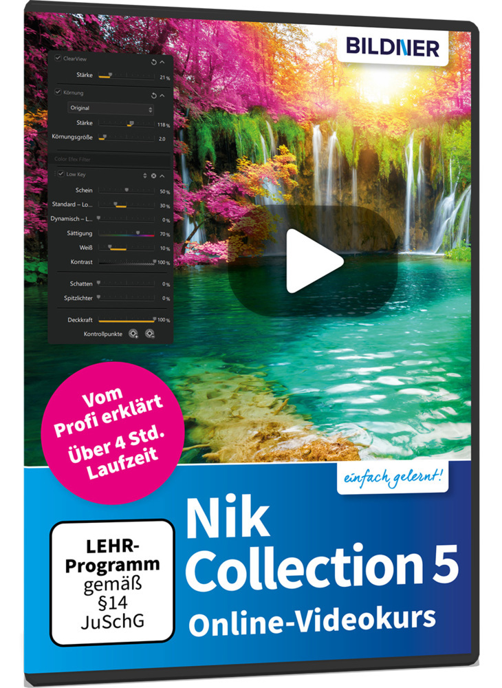 Cover: 9783832805968 | Nik Collection 5 Online-Videokurs | Michael Gradias | Buch | 273 Min.