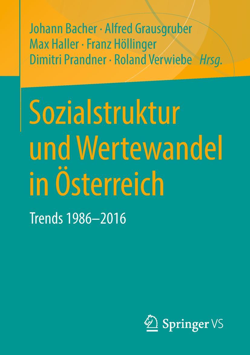 Cover: 9783658210809 | Sozialstruktur und Wertewandel in Österreich | Trends 1986-2016 | Buch