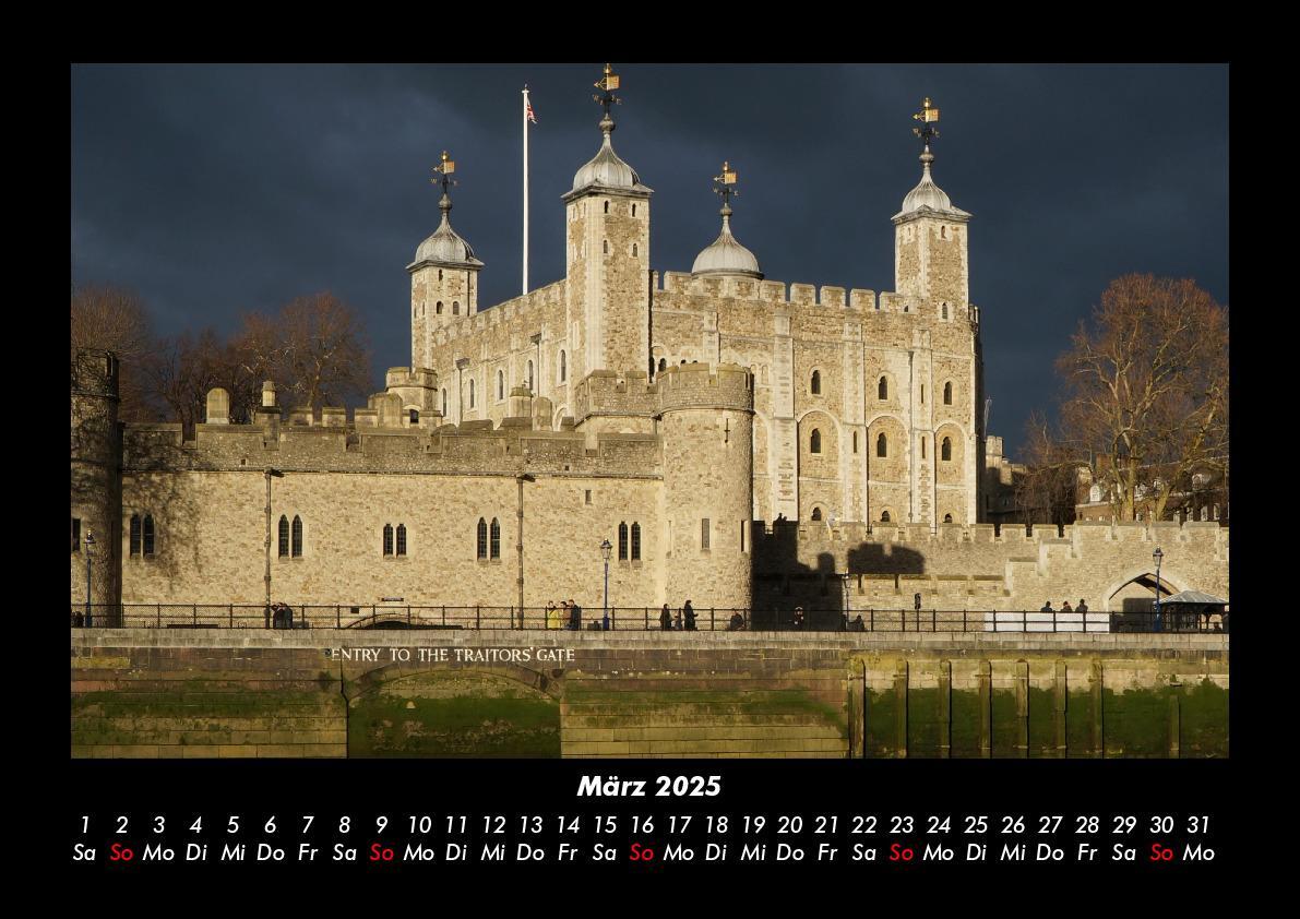 Bild: 9783755978572 | London 2025 Fotokalender DIN A3 | Tobias Becker | Kalender | Kalender