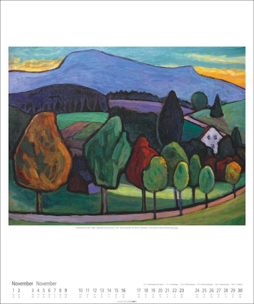 Bild: 9783839900192 | Gabriele Münter Kalender 2025 | Kalender | Spiralbindung | 14 S.