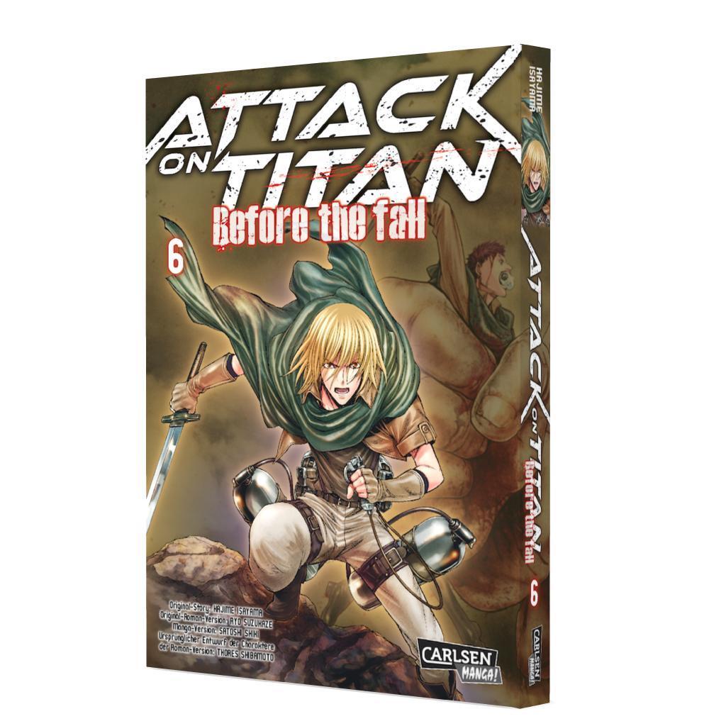 Bild: 9783551743756 | Attack on Titan - Before the Fall 6 | Hajime Isayama (u. a.) | Buch