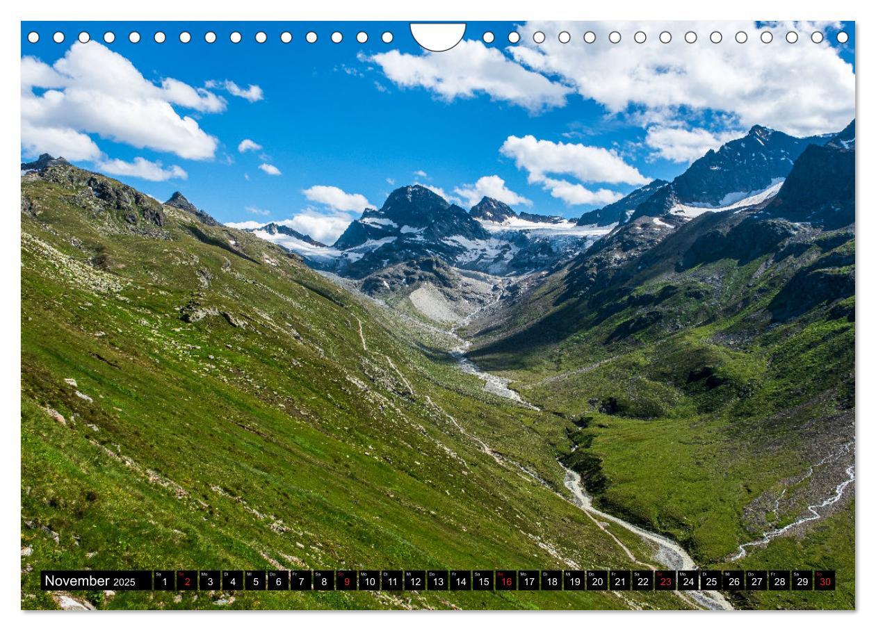 Bild: 9783435112210 | Wanderparadies Montafon (Wandkalender 2025 DIN A4 quer), CALVENDO...