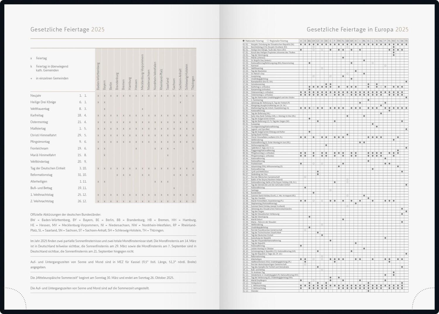 Bild: 4061947131314 | rido/idé 7021507025 Buchkalender Young Line (2025) "Universe" 2...