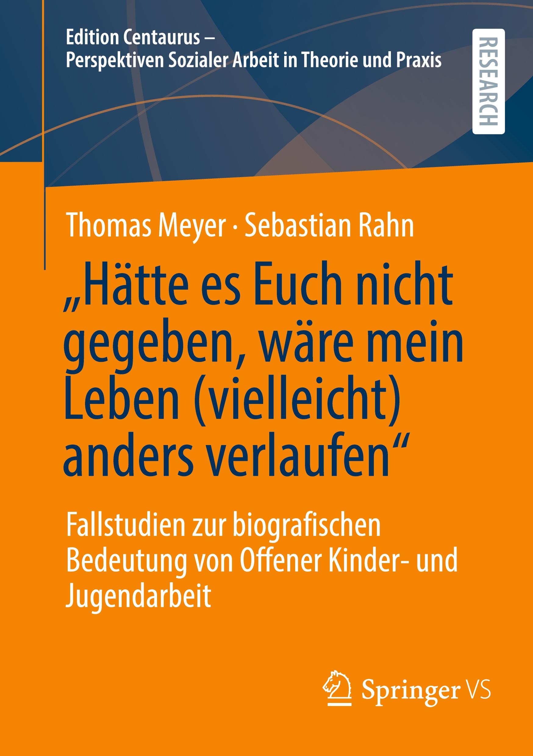 Cover: 9783658467555 | "Hätte es Euch nicht gegeben, wäre mein Leben (vielleicht) anders...