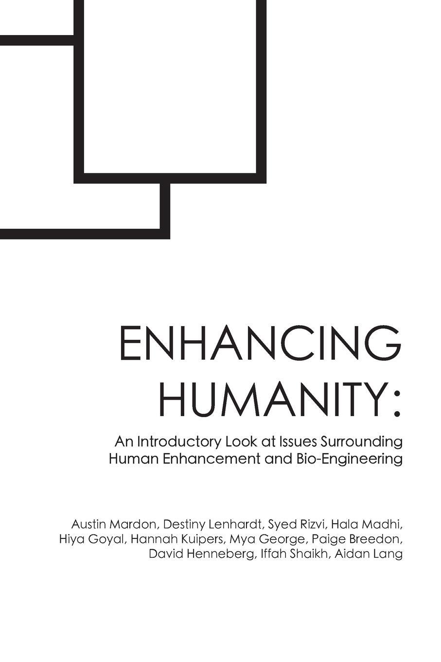 Cover: 9781778890376 | Enhancing Humanity | Austin Mardon (u. a.) | Taschenbuch | Paperback