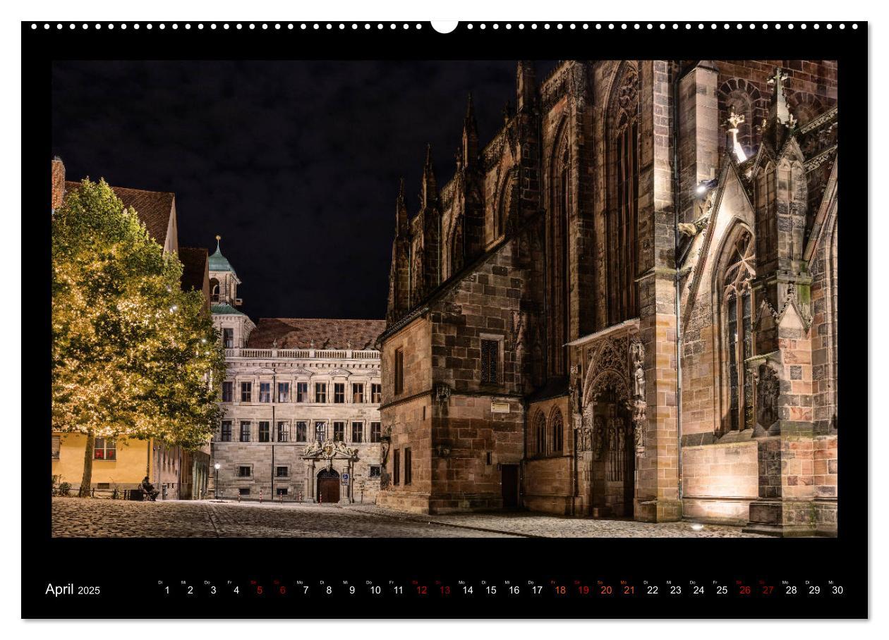 Bild: 9783435362547 | Historisches Nürnberg (Wandkalender 2025 DIN A2 quer), CALVENDO...