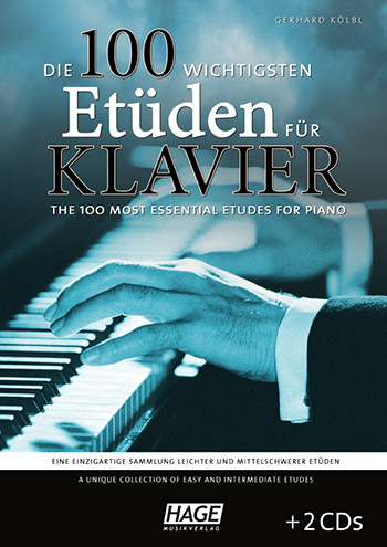 Cover: 4026929917256 | Die 100 wichtigsten Etüden für Klavier, mit 2 Audio-CDs | Buch + CD