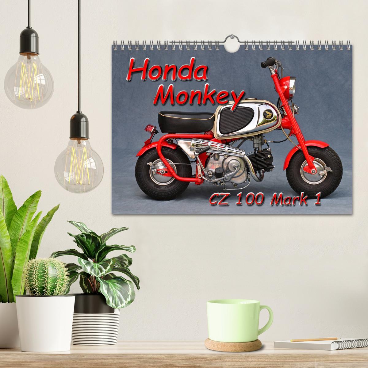 Bild: 9783435193325 | Honda Monkey CZ Mark 1 (Wandkalender 2025 DIN A4 quer), CALVENDO...