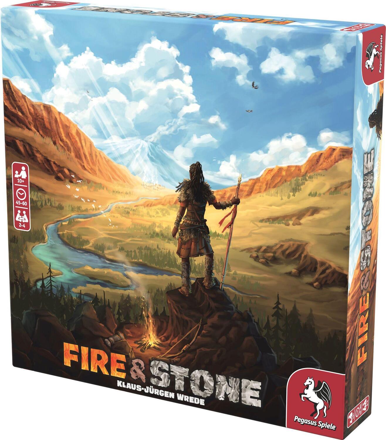 Bild: 4250231730078 | Fire &amp; Stone (English Edition) | Spiel | 51233E | Englisch | 2022