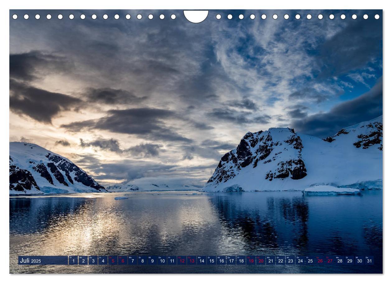 Bild: 9783435258147 | Antarktis Gletscher, Robben, Pinguine (Wandkalender 2025 DIN A4...