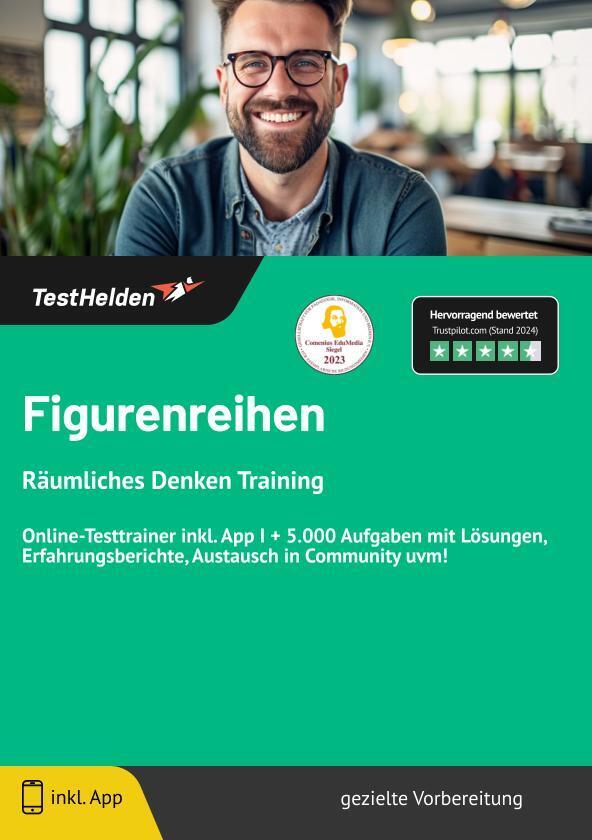 Cover: 9783985406777 | Figurenreihen Räumliches Denken Training: Online-Testtrainer inkl....