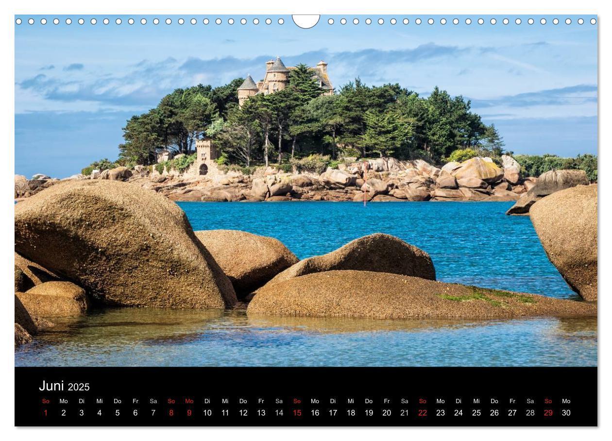 Bild: 9783435653751 | Unterwegs in der Bretagne (Wandkalender 2025 DIN A3 quer), CALVENDO...