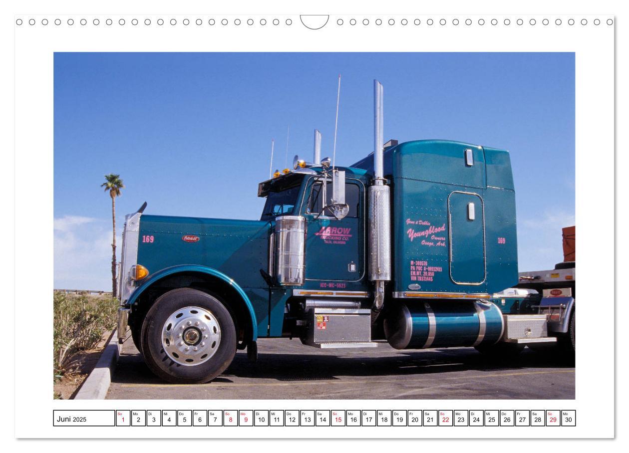 Bild: 9783435206629 | US-Trucks - Auf Achse in Amerika (Wandkalender 2025 DIN A3 quer),...