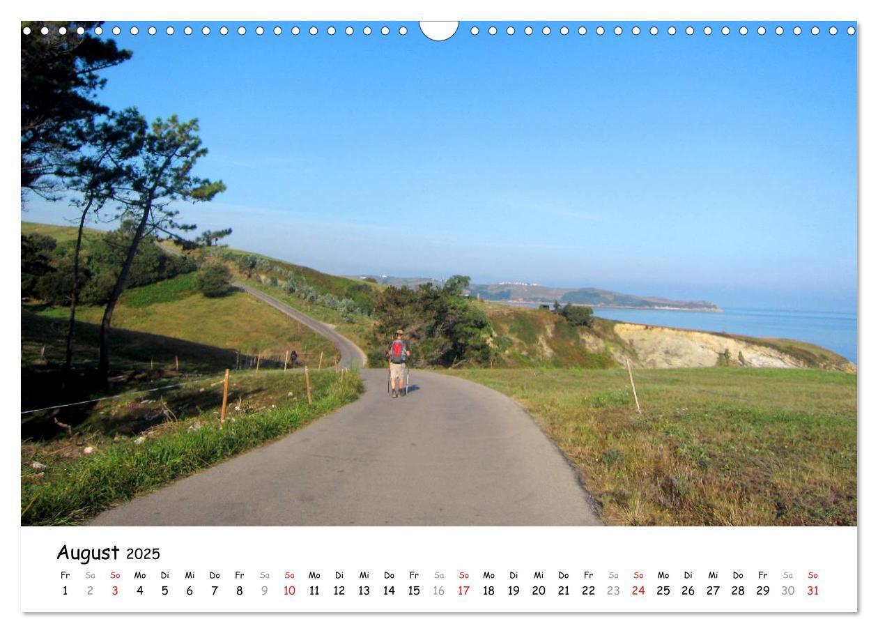 Bild: 9783435636129 | Camino del norte - Küstenweg (Wandkalender 2025 DIN A3 quer),...