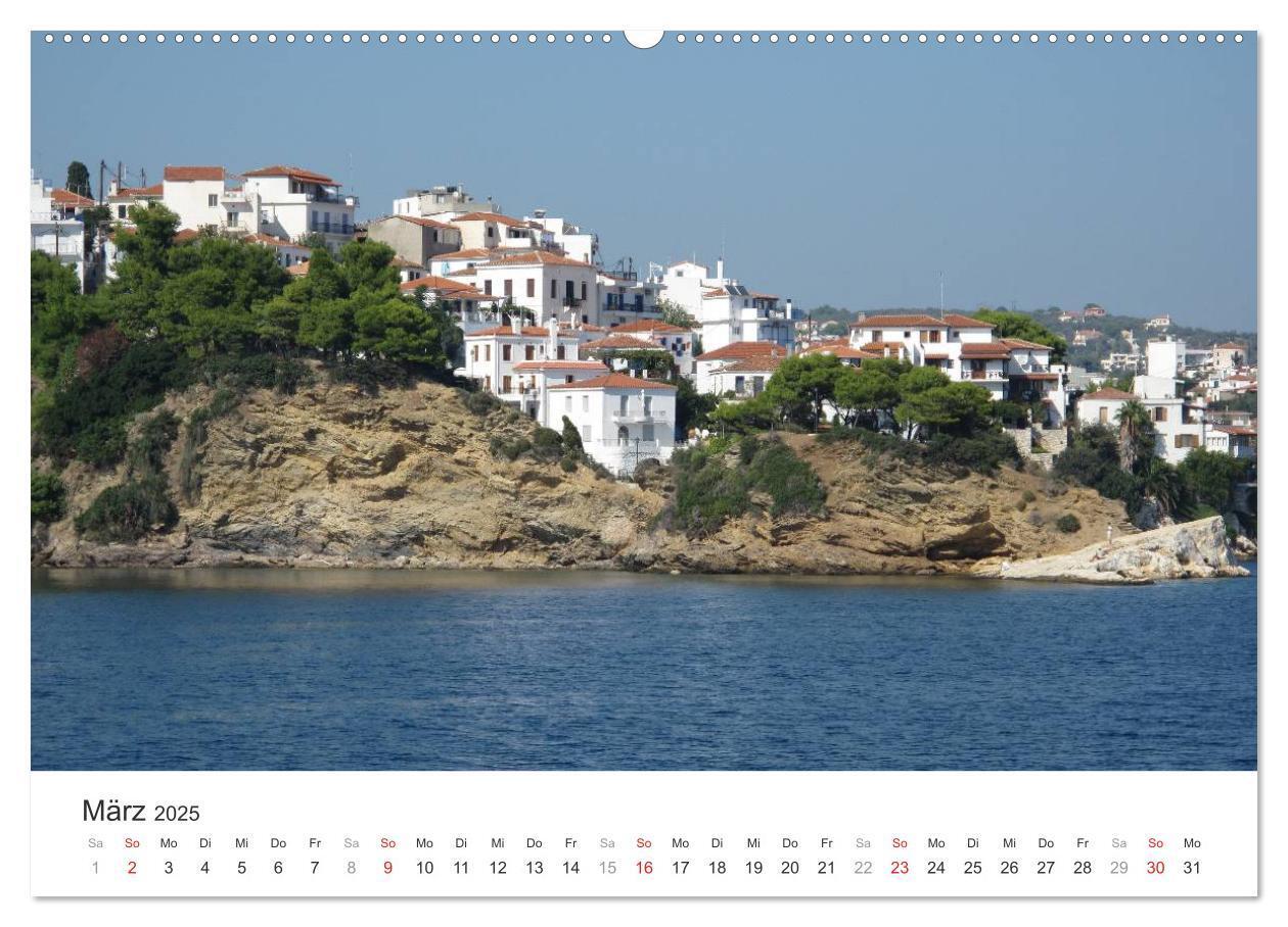 Bild: 9783435489022 | Sporadeninsel Skiathos (hochwertiger Premium Wandkalender 2025 DIN...