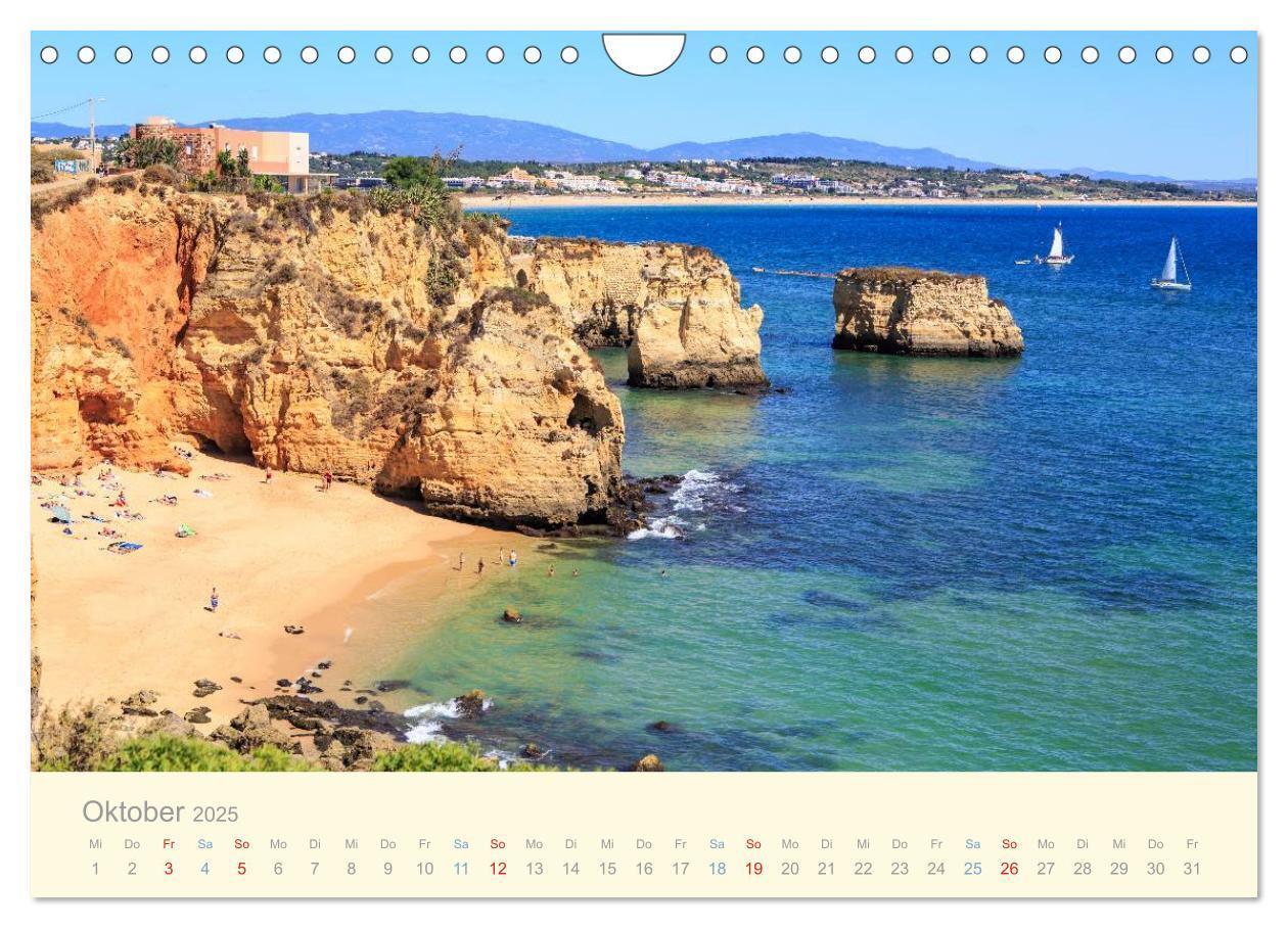 Bild: 9783435478781 | Algarve - Portugals goldene Küste (Wandkalender 2025 DIN A4 quer),...