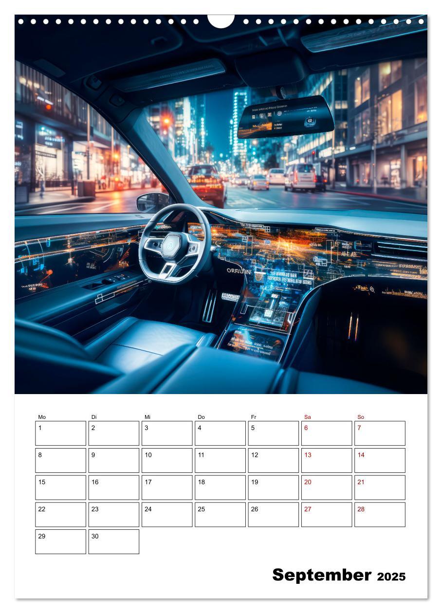 Bild: 9783435849789 | KÜNSTLICHE INTELLIGENZ Cooler Terminplaner (Wandkalender 2025 DIN...