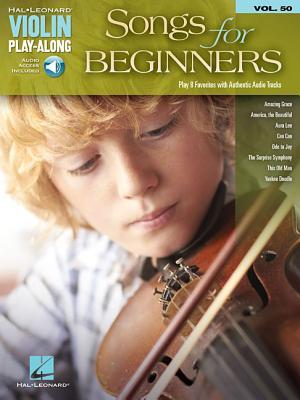 Cover: 9781480398399 | Songs for Beginners | Violin Play-Along Volume 50 | Hal Leonard Corp