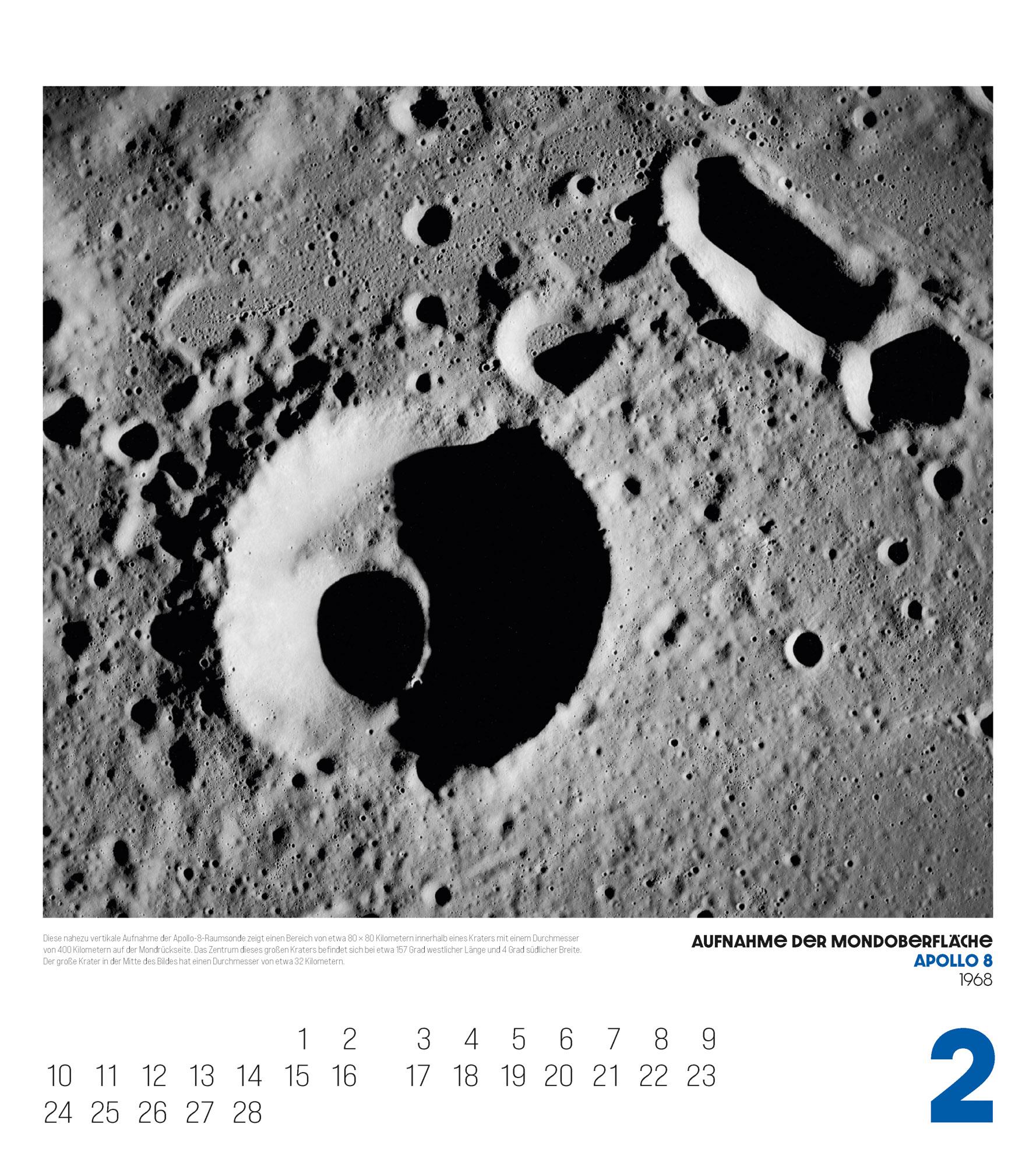 Bild: 9783838425085 | The Apollo Archives Kalender 2025 | Ackermann Kunstverlag | Kalender