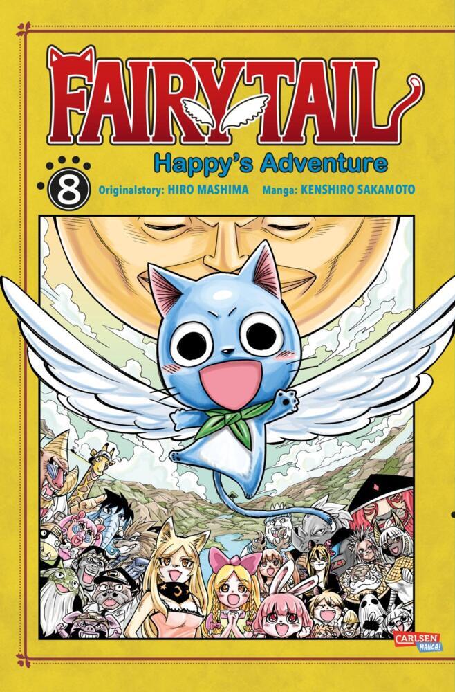 Cover: 9783551770370 | Fairy Tail - Happy's Adventure. Bd.8 | Kenshiro Sakamoto (u. a.)