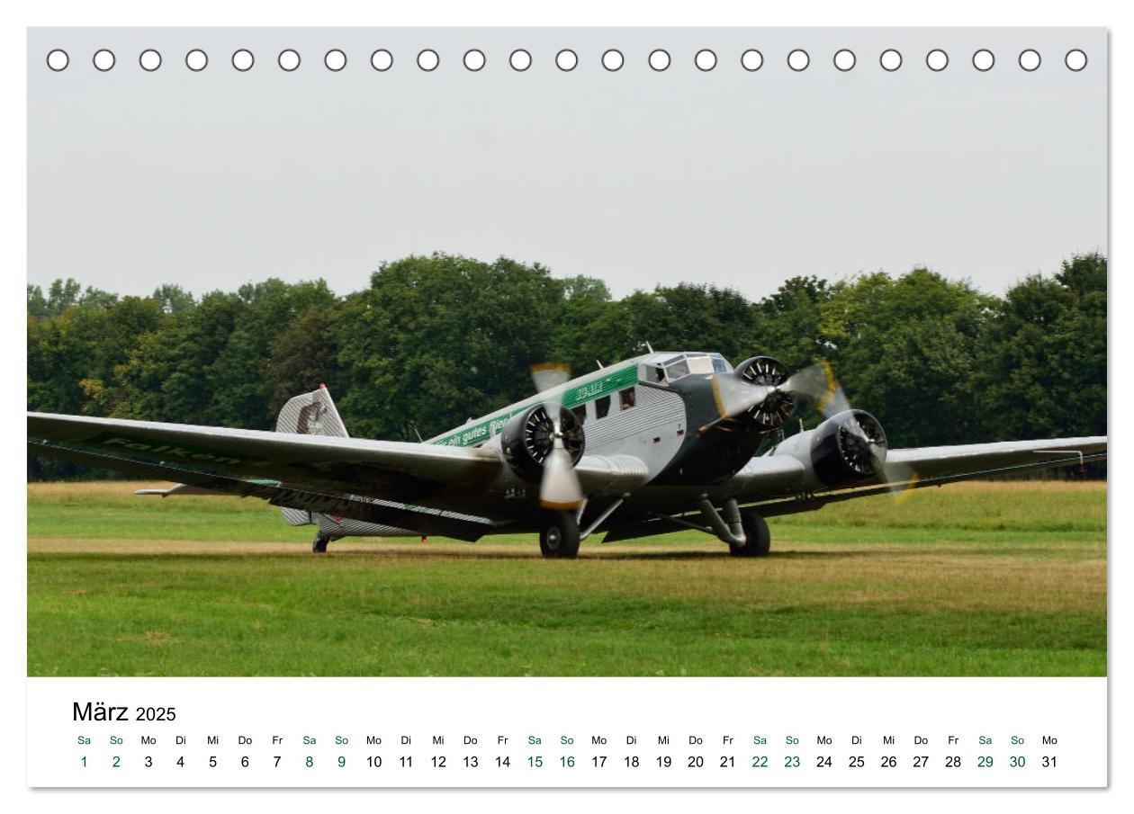 Bild: 9783435381319 | Junkers Ju 52 Die Legende (Tischkalender 2025 DIN A5 quer),...