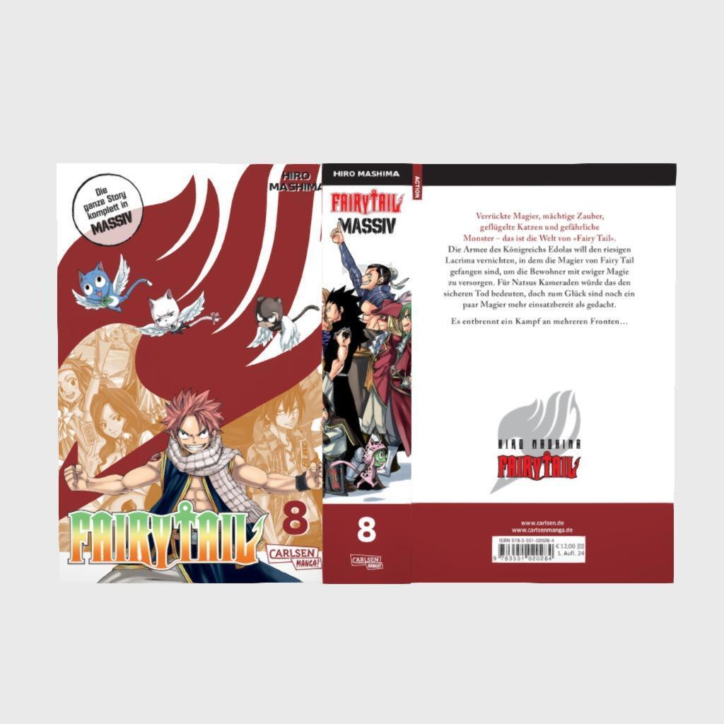 Bild: 9783551020284 | Fairy Tail Massiv 8 | Hiro Mashima | Taschenbuch | Fairy Tail Massiv