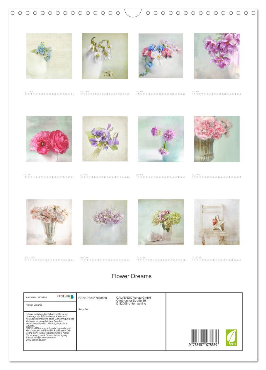 Bild: 9783457078839 | Flower Dreams (Wandkalender 2025 DIN A3 hoch), CALVENDO Monatskalender