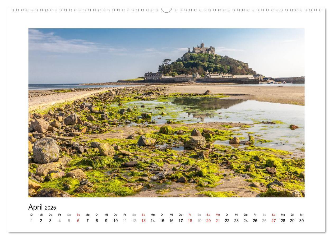 Bild: 9783435673988 | Cornwall - Land zwischen den Meeren (Wandkalender 2025 DIN A2...