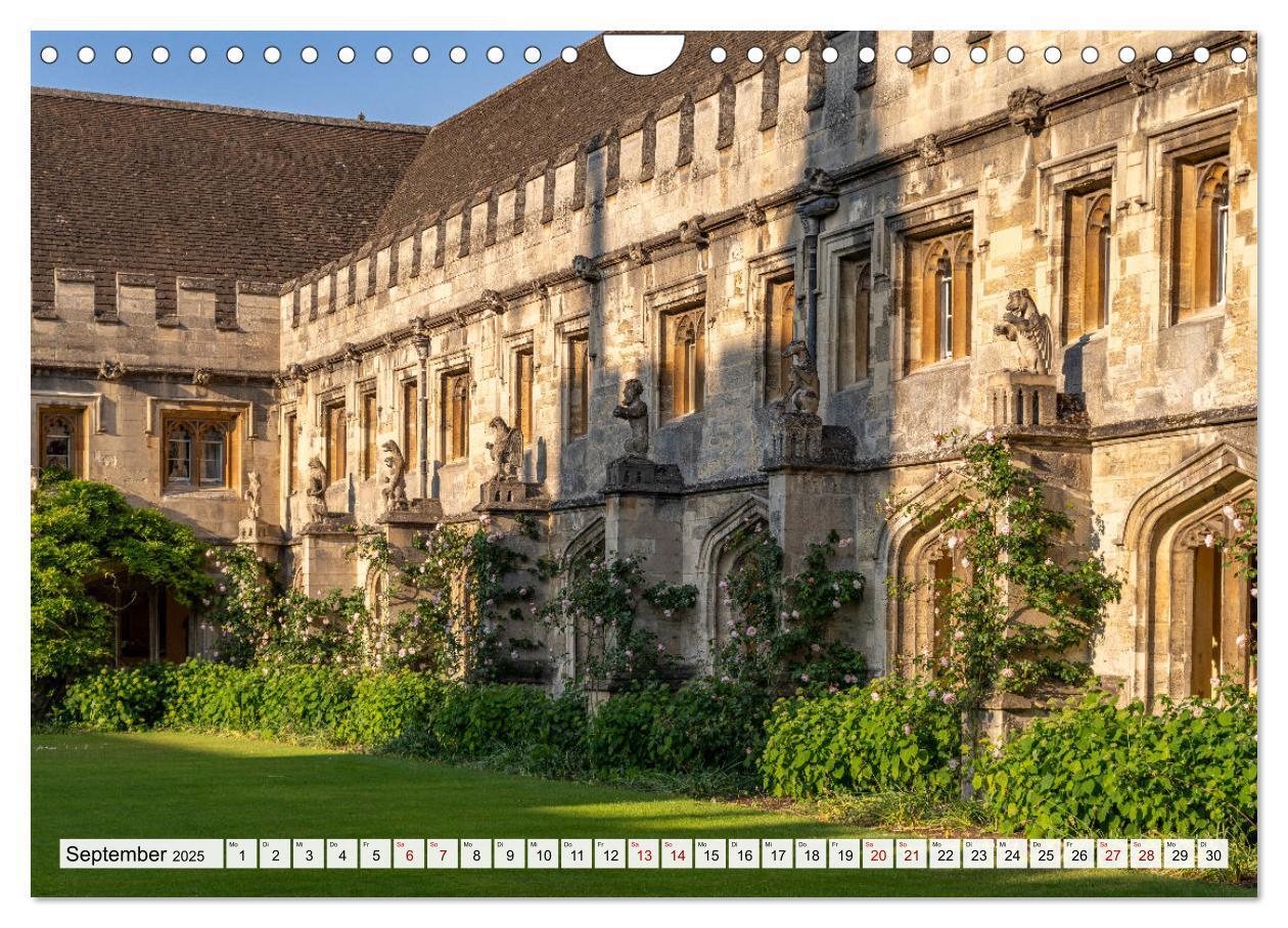 Bild: 9783383848926 | England - Oxford (Wandkalender 2025 DIN A4 quer), CALVENDO...