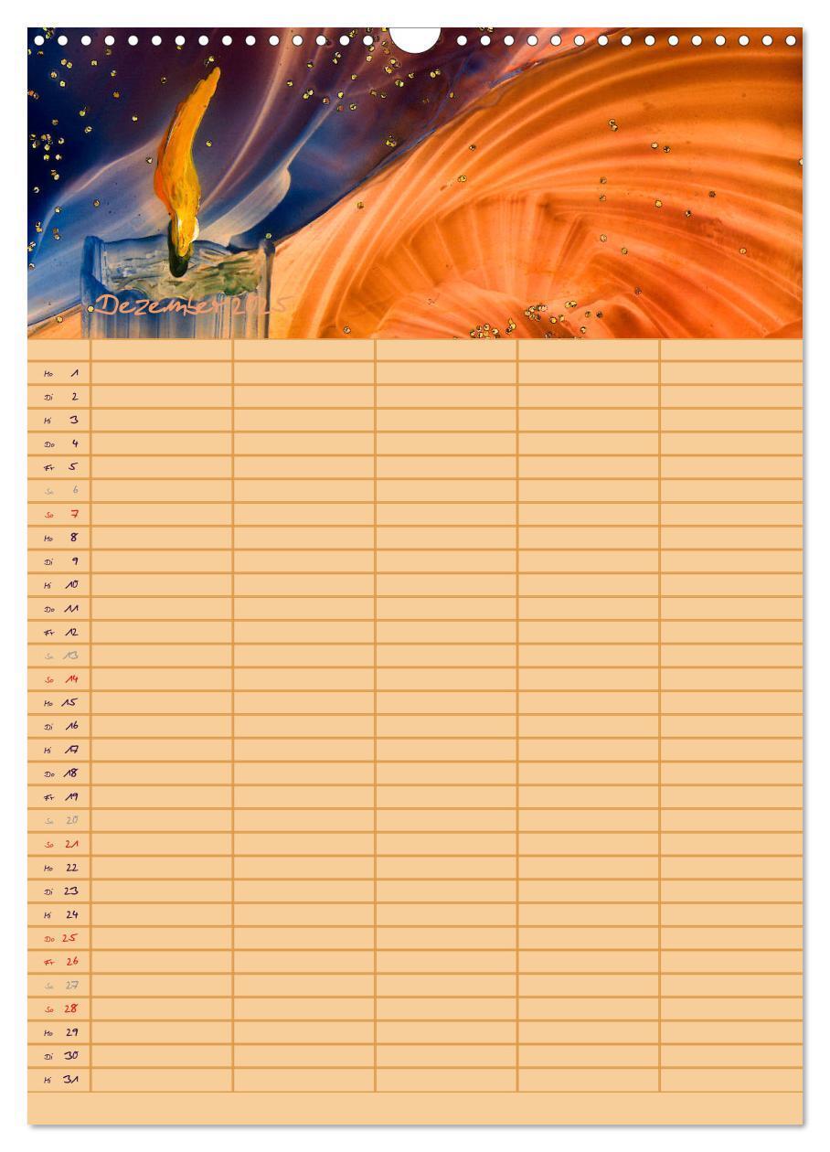 Bild: 9783457069653 | Blütenzauber - Familienplaner 2025 (Wandkalender 2025 DIN A3 hoch),...